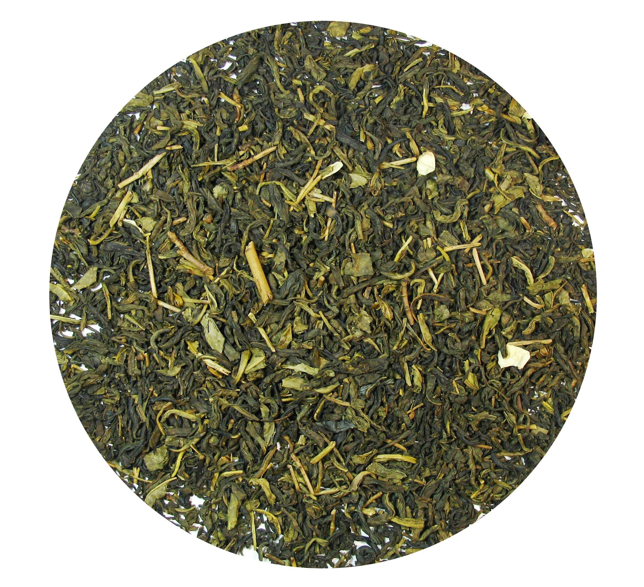 Greenhilltea Decaf Jasmine Green Tea, Green Tea CO2 naturally processed Caffeine-Free Tea - 8 Oz Bag