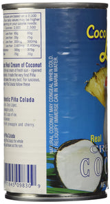 Coco Lopez - Real Cream of Coconut - 15 Ounce Can - Original Fresh Authentic Coconut Cream (6 Pack)