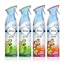 Febreze Air Freshener and Odor Eliminator Spray, Gain Original and Island Fresh Scents, 8.8oz (Pack of 4)