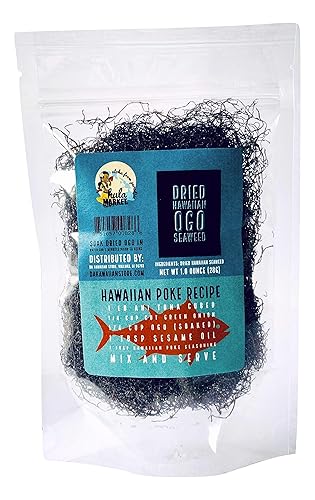 Hula Market Dried Hawaiian Ogo Seaweed