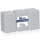 wenbbleyii 36 Pcs New Upgrade 3-Layer Wire Dishwashing Rags Non-Scratch Multipurpose Metal Dish Cloth No Scratches and Odor for Wet and Dry Kitchen