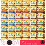 Belvita Breakfast Biscuits Bite Size Snack Packs - Bulk Assortment (36 Count)