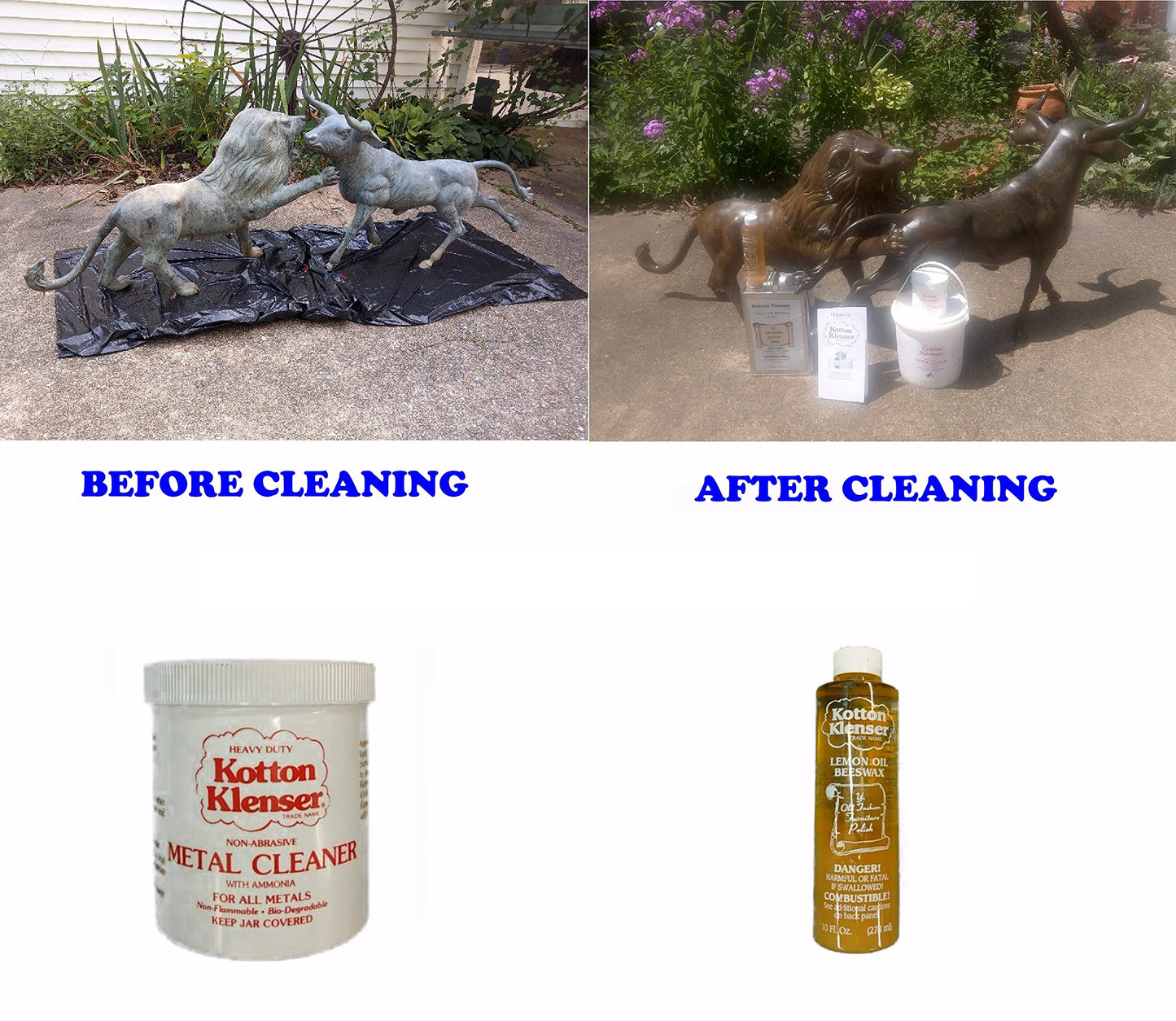 Heavy Duty Kotton Klenser Metal Cleaner 16 Oz.