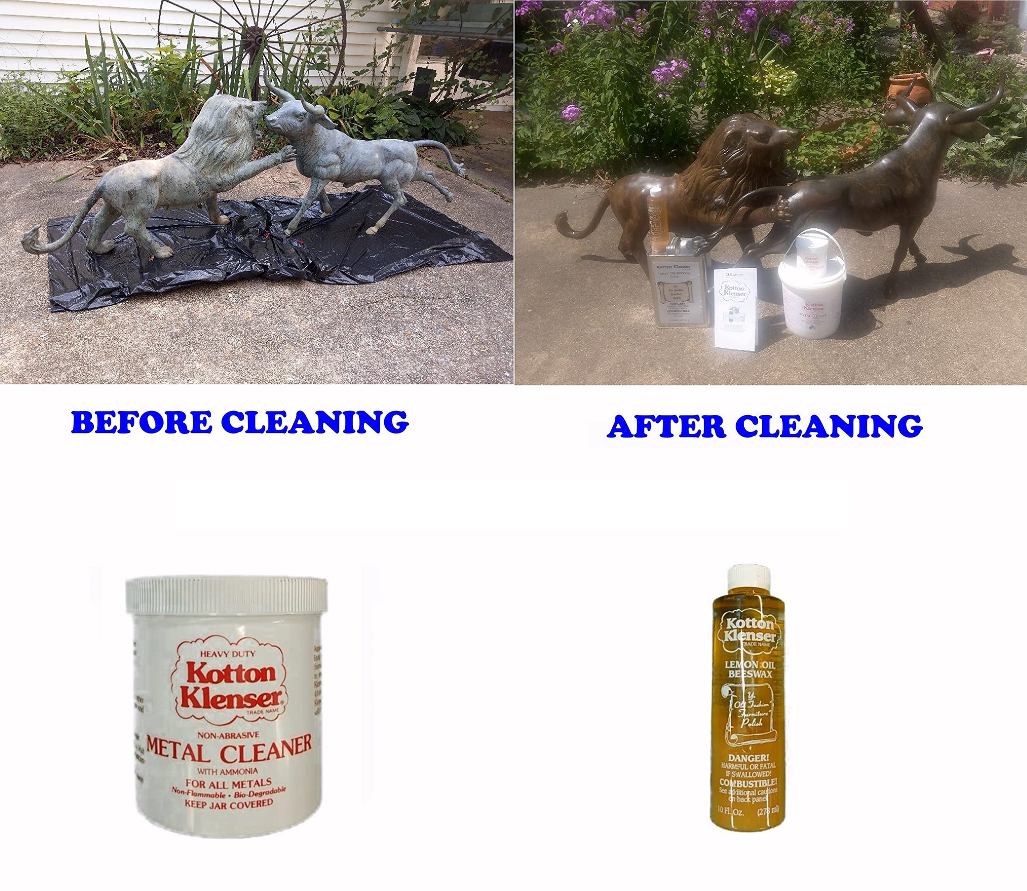 Heavy Duty Kotton Klenser Metal Cleaner 16 Oz.