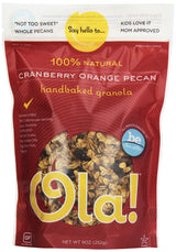 Ola Gluten Free Pecan, Cranberry Orange, 9 Ounce (6 Pack)