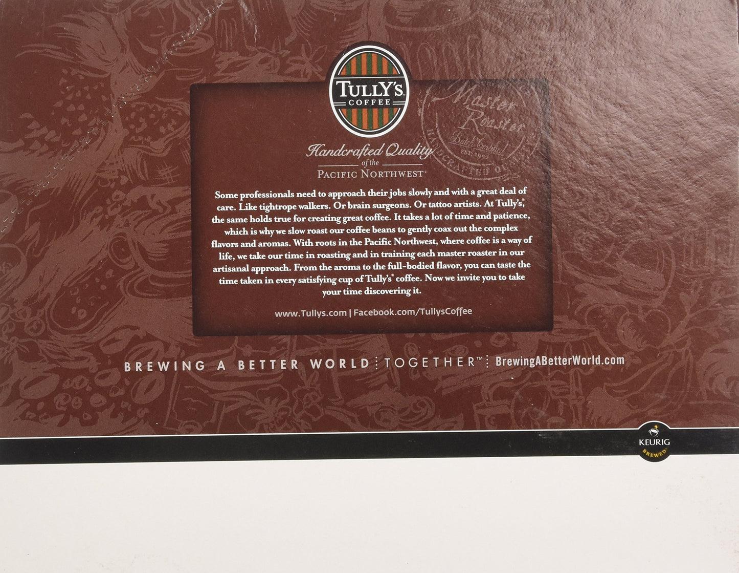 48 Count - Tully's Coffee Hawaiian Blend Coffee K Cup For KEURIG Brewers