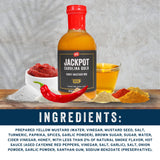 PS Seasoning Jackpot Carolina Gold Honey Mustard BBQ Sauce - Tangy and Sweet Marinade, Glaze, Baste, and Dip - All-Purpose Sauce Great for Pulled