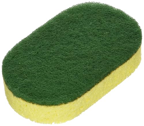 Made in Italy No-scratch Scrub Oval Sponge - 5.3x3.3x1.3