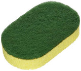 Made in Italy No-scratch Scrub Oval Sponge - 5.3x3.3x1.3