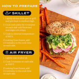 Abbot', Veggie Burger Garlic Herb, 8 Ounce