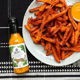 Queen Majesty Scotch Bonnet & Ginger Hot Sauce, 5 oz - All Natural Scotch Bonnet, Habanero, & Ginger Condiment - Vegan, Kosher, Gluten Free, non GMO