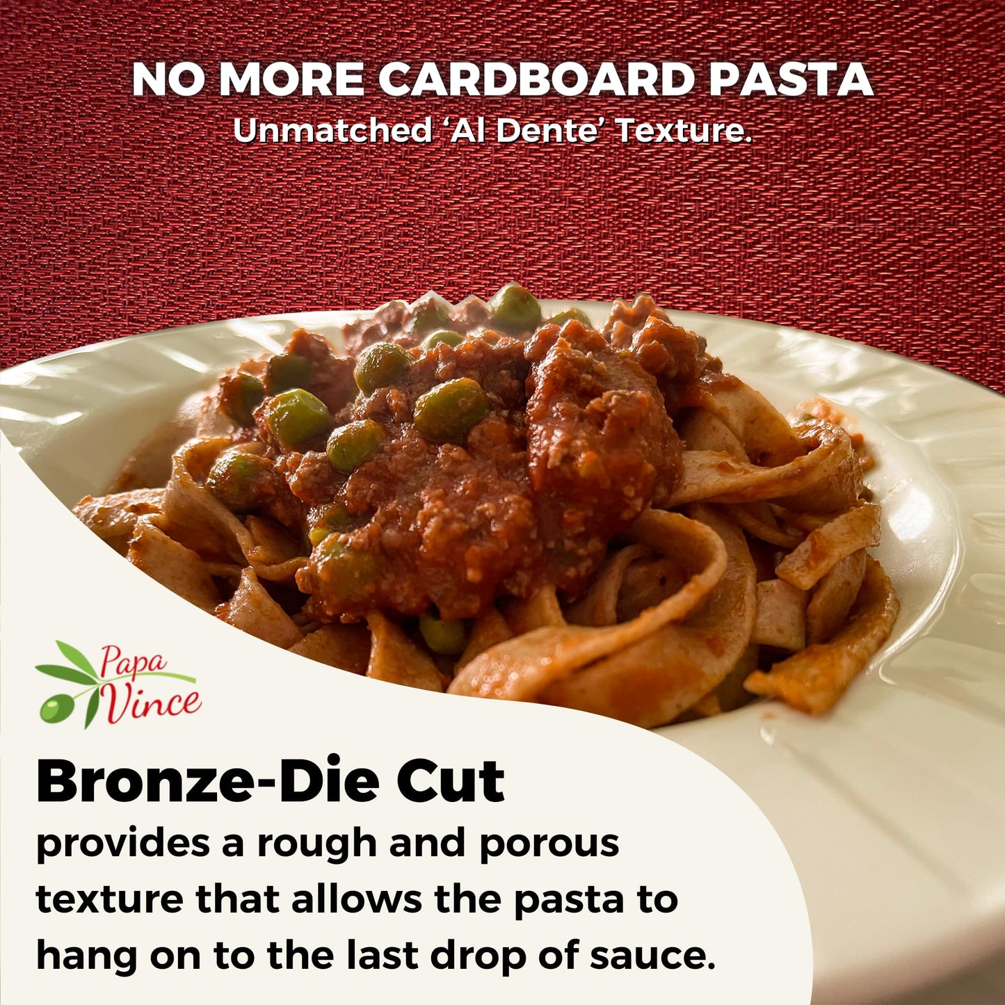 Papa Vince Organic Diabetic Friendly Pasta: Low GI Organic Whole Wheat Italian Pasta Made in Italy from Ancient Heirloom Grain. High Fiber, Slow Carb