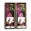 Moser Roth German Dark Chocolate Bars (85%, pack of 2)