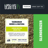Tiesta Tea - Aromatic Lemon Matcha Green Tea - Tasmanian Herbs & Matcha, Premium Loose Leaf Tea Blend, Boost Metabolism, Caffeinated, Refreshing