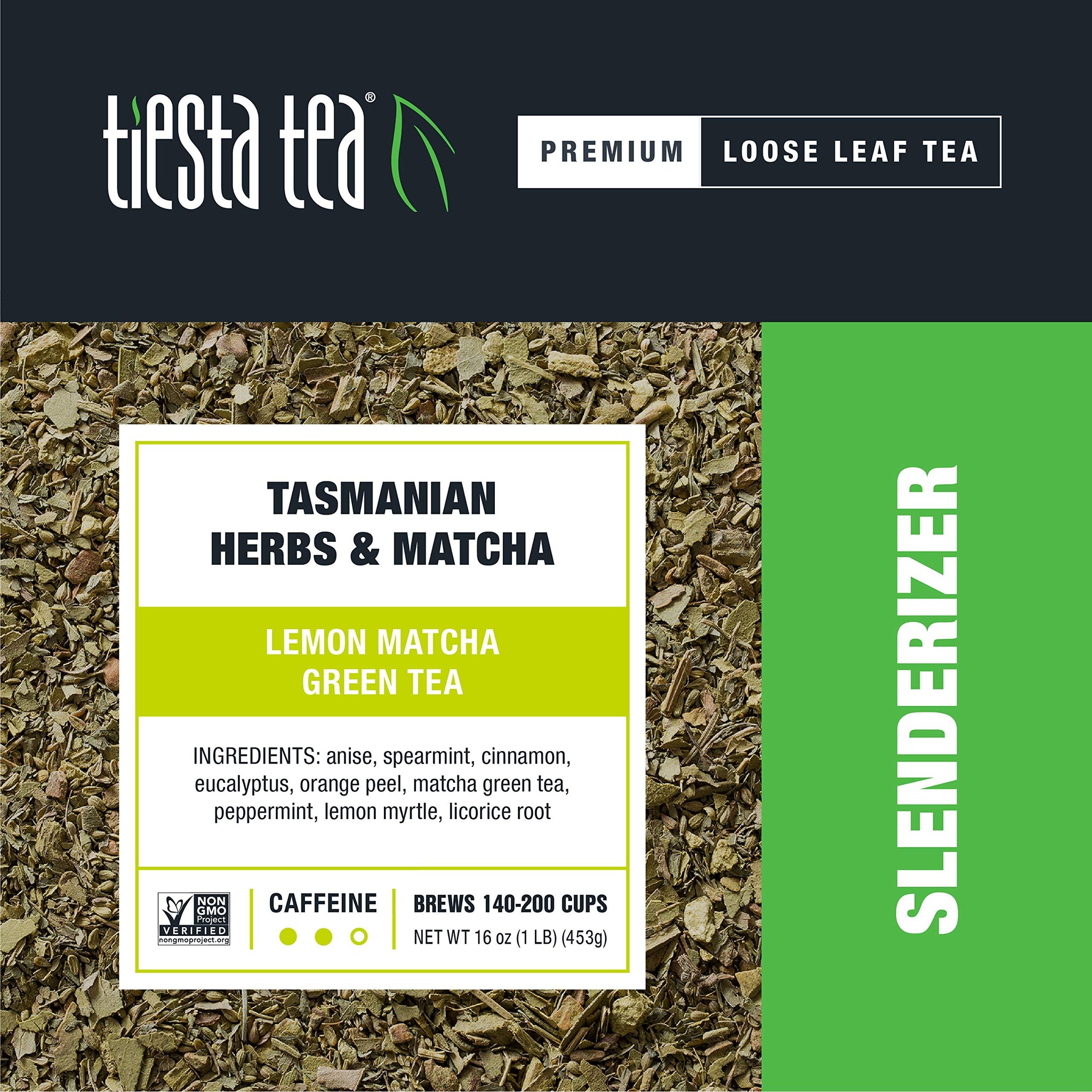 Tiesta Tea - Aromatic Lemon Matcha Green Tea - Tasmanian Herbs & Matcha, Premium Loose Leaf Tea Blend, Boost Metabolism, Caffeinated, Refreshing