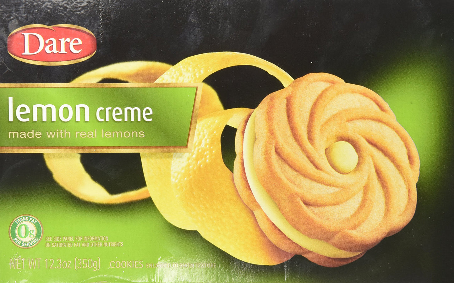 Dare Cookie Lemon Creme (Pack of 4)