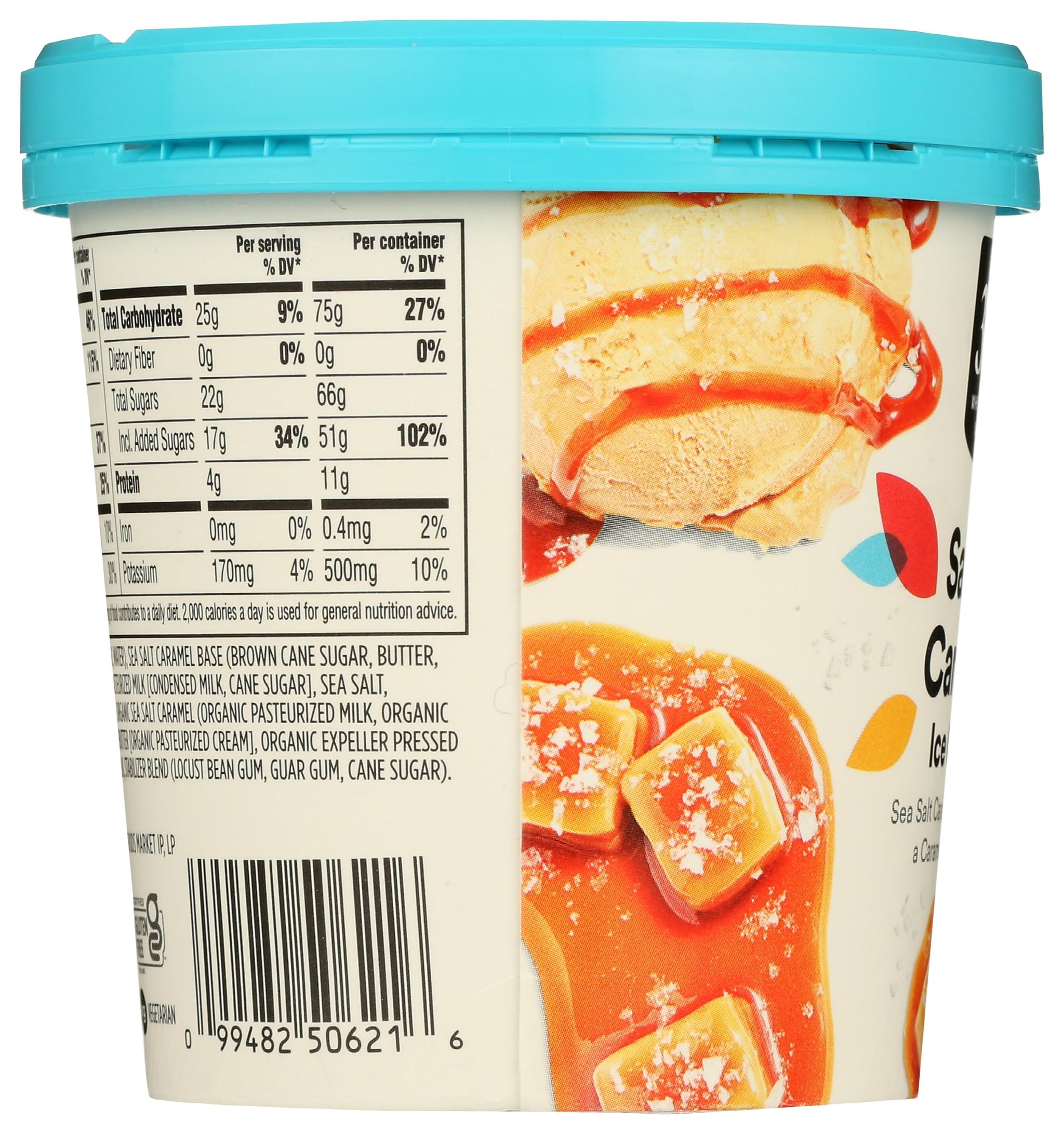365 by Whole Foods Market Salted Caramel Ice Cream, 1 PT