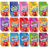Classic Drink Mix Packets Variety 45 Pack- Includes 3 Mix Packets Each of 15 Flavors- Cherry, Lemonade, Orange, Tropical Punch, Black Cherry, Peach