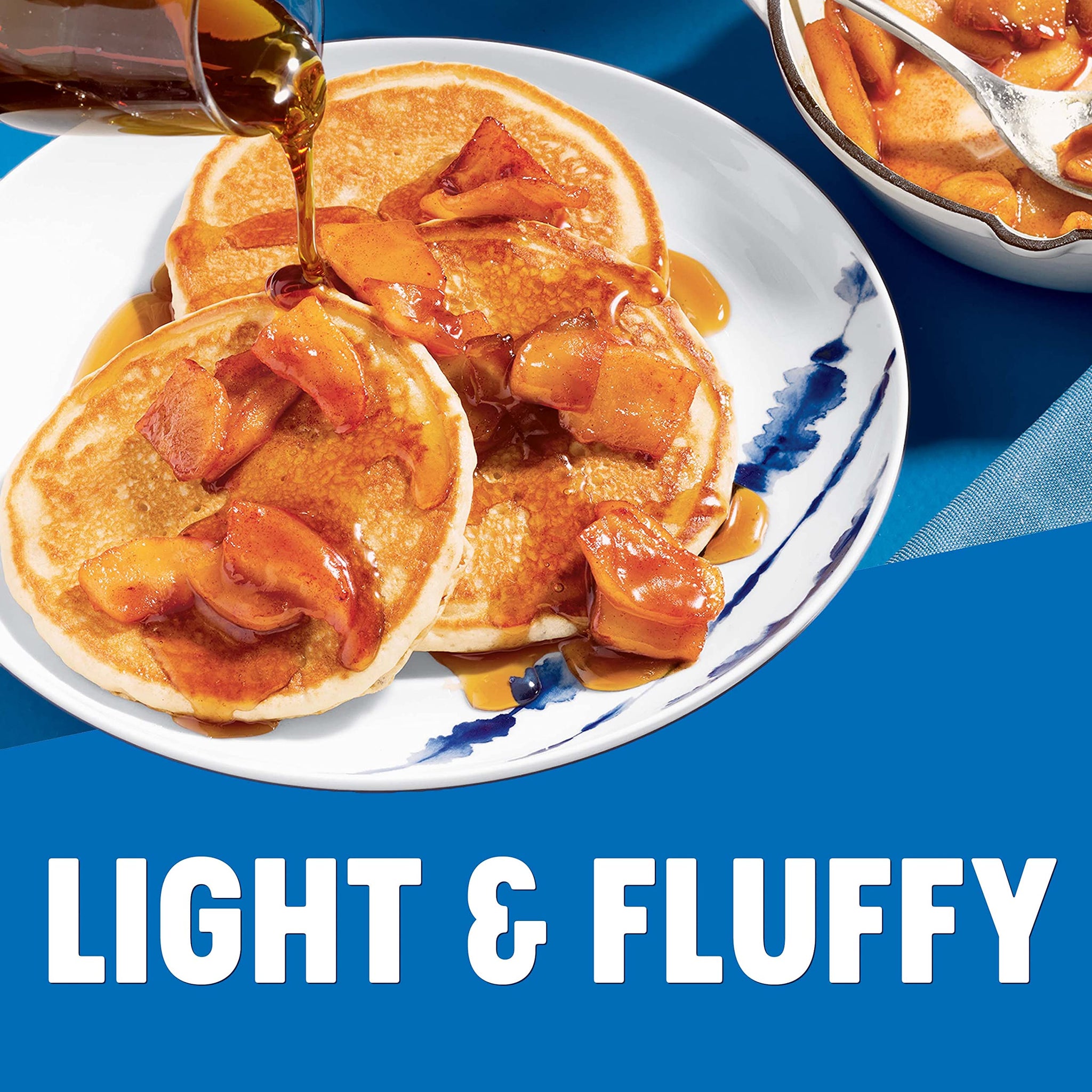 Krusteaz Complete Buttermilk Pancake and Waffle Mix, Light & Fluffy, 7 lb Bag