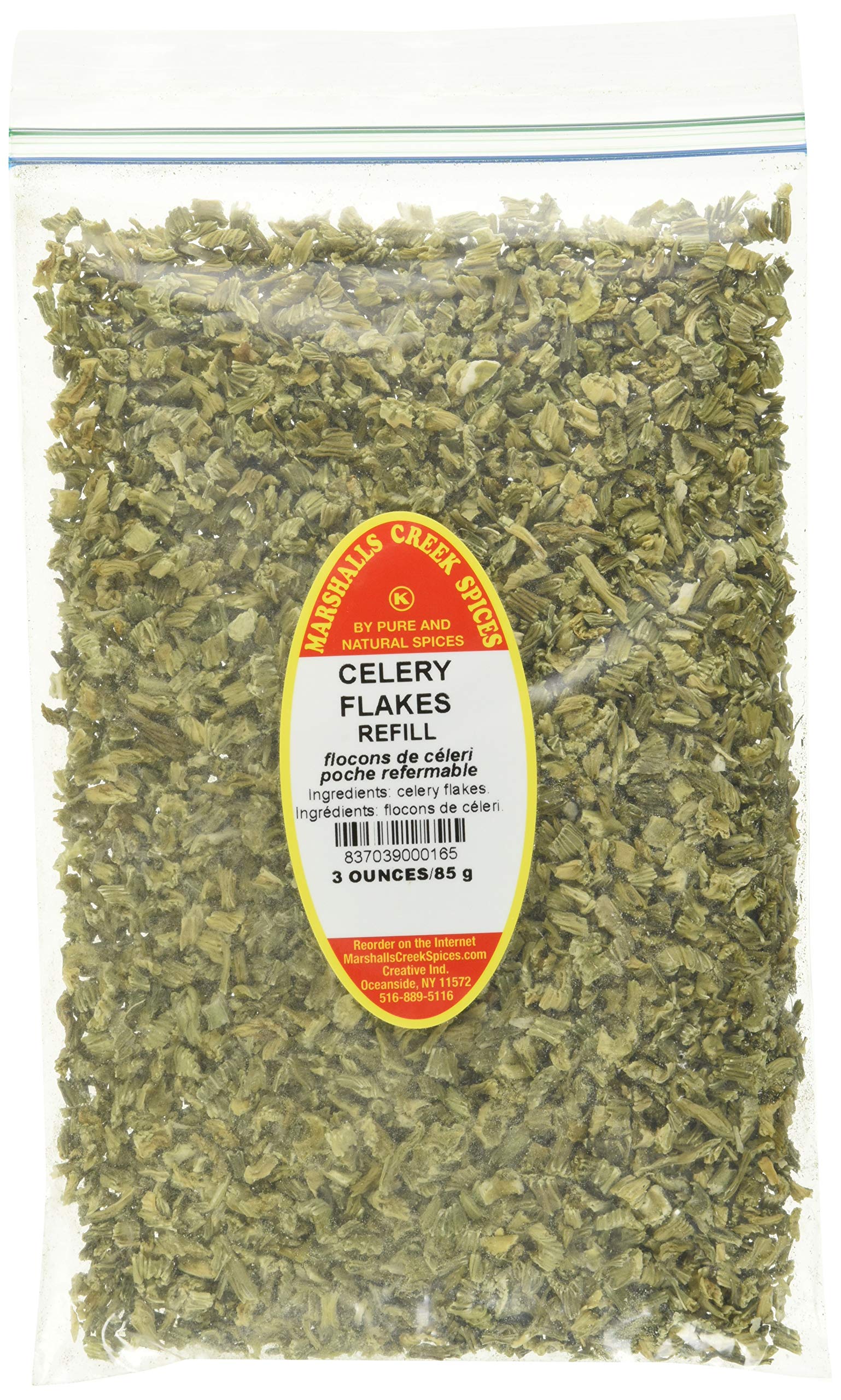 Marshall’s Creek Spices Celery Flakes Seasoning Refill, 2 Ounce