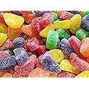 Fruit Slices Candy 2 lb Bulk Bag - Lemon Cherry Strawberry Orange Lime Flavors, Sugar Coated Jelly Treats, Soft Chewy Snacks, Party Dessert