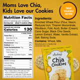 Audrey's Chia Cookies - (Lemon, 3 Pack), Natural, Antioxidants, Omega-3's, Non-GMO