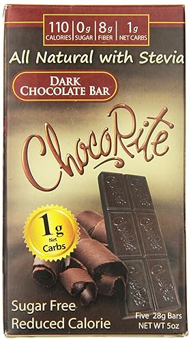 ChocoRite Dark Chocolate Bars, 5 Ounce