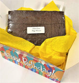 Ruth’s Original Extra Fudgy Brownies Birthday Box 1 Dozen - Gourmet Baked Treats | Delicious Gift with The Finest Ingredients | Guaranteed to Arrive
