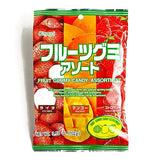 Kasugai Fruit Gummy Candy Assortment 3.59 oz each (1 Item Per Order)
