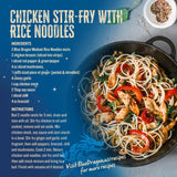Blue Dragon Medium Rice Noodles - 10.5oz (Pack of 1) - Noodle Nests Made from Rice Flour & Water - Quick & Versatile Base for Asian Stir-Fries, Pad