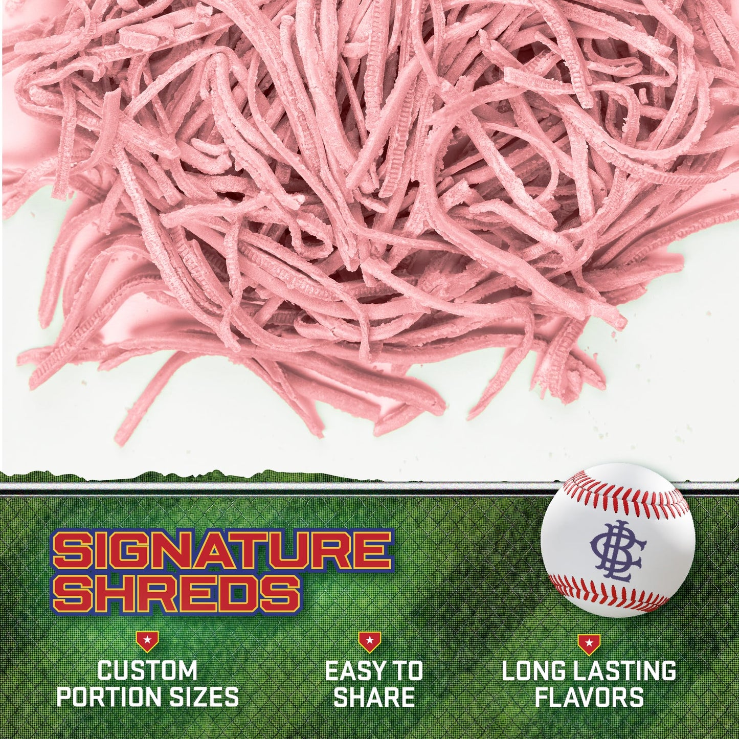Big League Chew Pink Lemonade Bubble Gum 3-Pack - 2.12oz Packets - Pink Lemonade Baseball Gum - Big League Chew Baseball Candy Set for Treats, Party