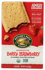Nature's Path Toaster Pastries, Strawberry Un-Frosted, 6 ct