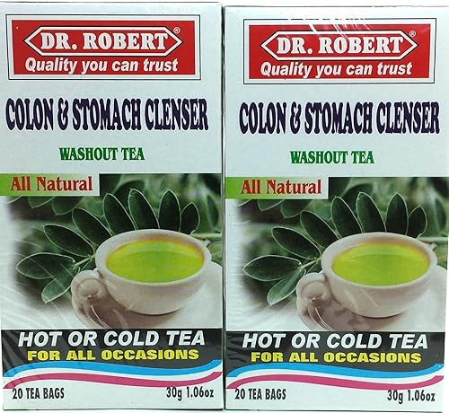Dr Robert Colon & Stomach Cleanser (Washout tea) 40 tea bags - 2 pack