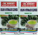 Dr Robert Colon & Stomach Cleanser (Washout tea) 40 tea bags - 2 pack
