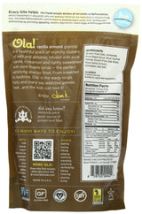 Ola Gluten Free Granola, Vanilla Almond, 9 Ounce (6 pack)