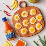 Blue Dragon Mango Thai Sweet Chili Sauce - 10.5oz (Pack of 3) - No Artificial Flavors Or Colors - Made with Mango, Red Chilies & Garlic - Vegan
