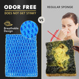 Non Scratch Dish Scrubbers for Cleaning Dishes (12 PK) - Reusable Kitchen Sponge - Replace Dish Sponges for Washing Dishes - Best Household Scrubbing