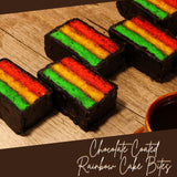 Rainbow Cookies [12 Count] - Thanksgiving Gifts, Petit Fours | Holiday, Christmas Food Gifts for Women, Men, Colleagues & Friends | Kosher & Nut Free