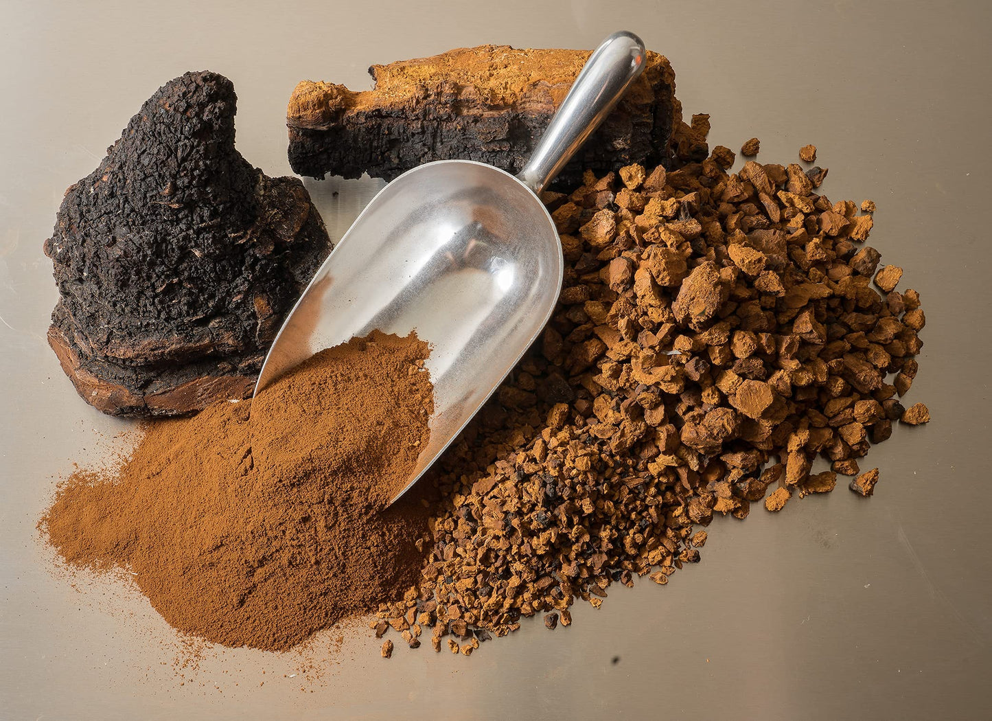 Premium Organic Chaga Mushroom Chunks - 8 oz of Authentic 100% Wild Harvested Canadian Chaga Tea - Superfood