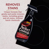 HOPE'S Perfect Cooktop Spray, Glass Ceramic Stovetop Cleaner, No Hazy Residue, Leaves Electric Stove Top Ranges Spotless, Clean Grease and Oil