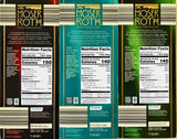 German Dark Chocolate Bundle of 3 Varieties. Moser Roth Dark Sea Salt, 70% Cocoa and Dark Mint Pack of 3. Low Sugar Gourmet Candy Bars. Good for the