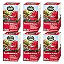 Garden of the Andes Herbal Organic Decaf Rosehip and Hibiscus Hot Tea Bags, 0.9 oz, 20 Count, (Pack of 6)