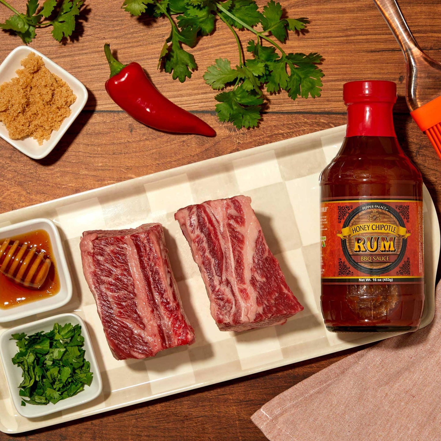 Pepper Palace Honey Chipotle Rum BBQ Sauce