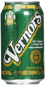 Vernors Gingerale Soda, 12 Ounce (12 Cans)