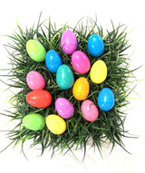 Plastic CANDY filled Easter EGGS Easter Basket Stuffer 48ct
