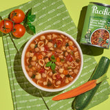 Pacific Foods Organic Tuscan-Style White Bean Minestrone Soup, 16.3 oz Can