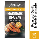 Kraft Liquid Marinade Bag, Garlic Parmesan, 12 Ounce
