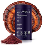 MUD\WTR Rest Evening Mushroom Blend Powder | 2,240mg Adaptogenic Mushroom Tea | Sleep Support, Wind Down & Relaxation Tea | USDA Organic & Vegan |