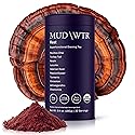 MUD\WTR Rest Evening Mushroom Blend Powder | 2,240mg Adaptogenic Mushroom Tea | Sleep Support, Wind Down & Relaxation Tea | USDA Organic & Vegan |