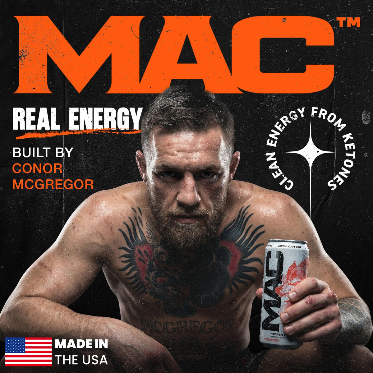 MAC Energy by Conor McGregor Proper Punch Sugar Free Energy Drink
